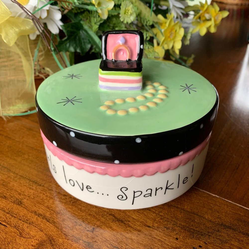 Ceramic Jewelry Box